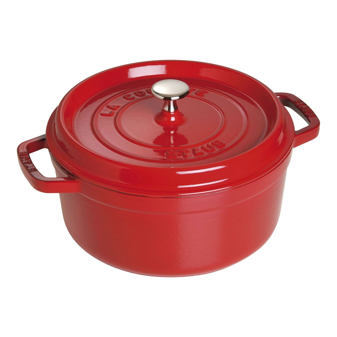 STAUB LA COCOTTE DÖKÜM TENCERE | KİRAZ | 24 CM | 3,7 L | YUVARLAK 405098350 cover pic