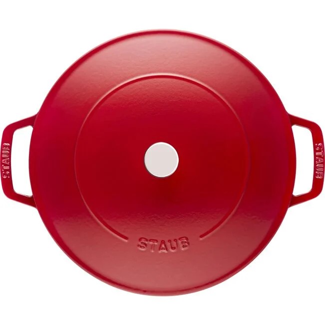 STAUB LA COCOTTE SOTE TENCERESİ CHİSTERA | DÖKÜM DEMİR | 28 CM | KİRAZ 405114740 0 image
