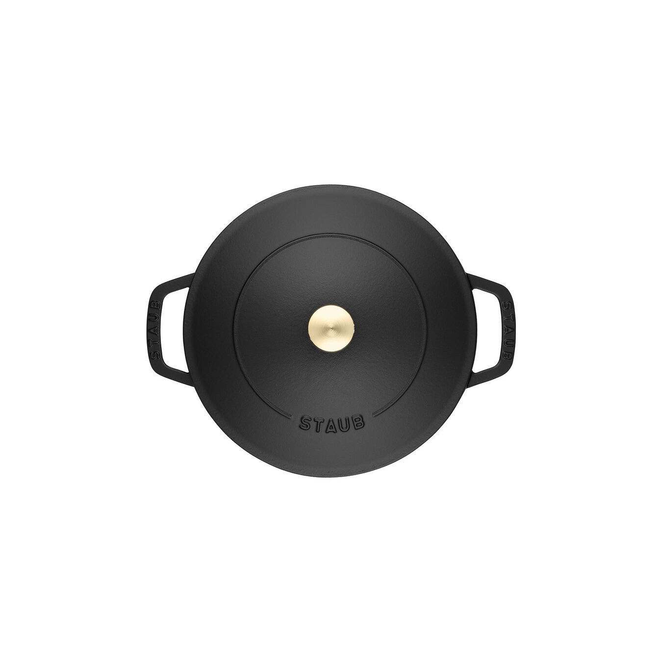 STAUB LA COCOTTE SOTE TENCERESİ CHİSTERA | DÖKÜM DEMİR | 28 CM | SİYAH 405114720 0 image