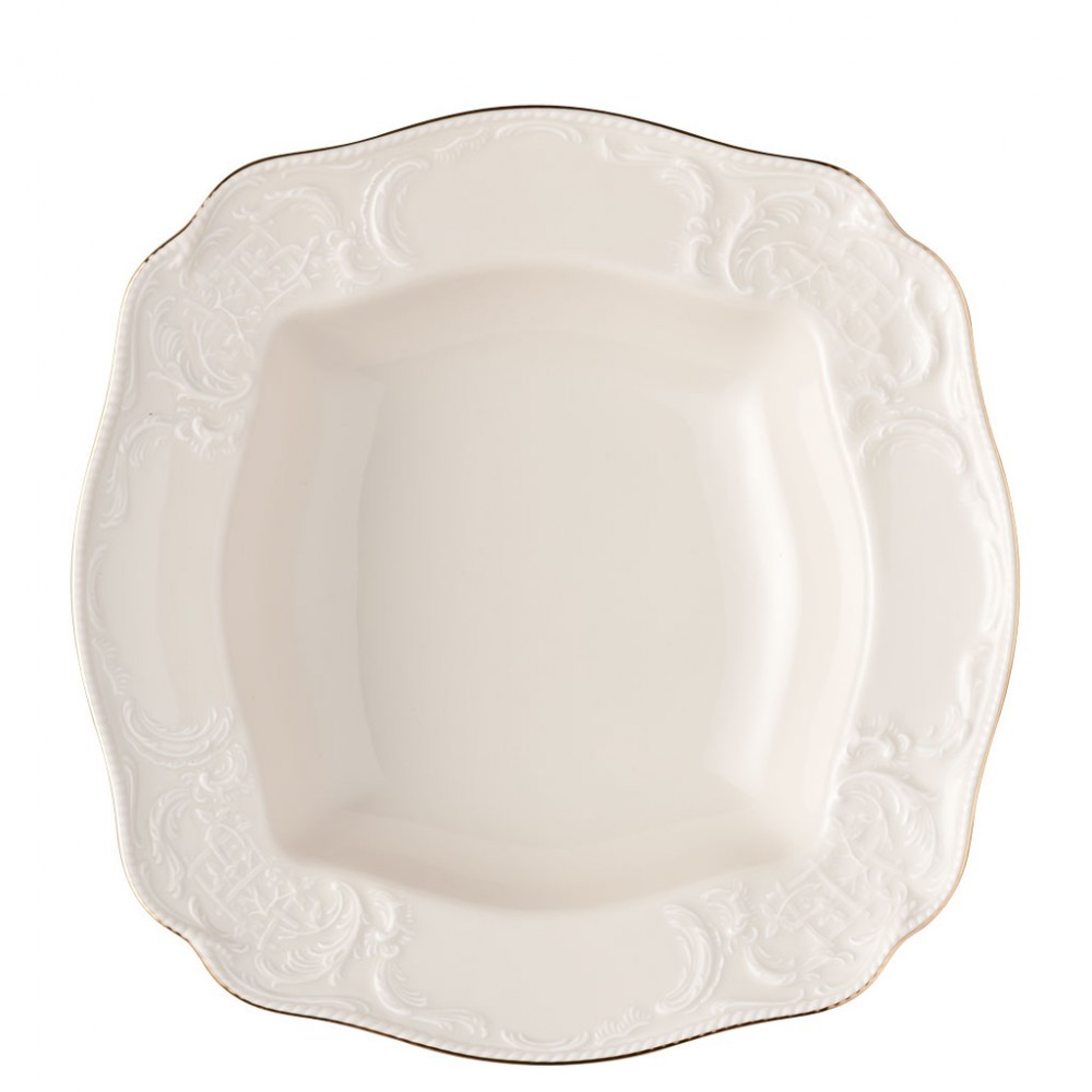ROSENTHAL Sanssoucci Elfenbein Gold 30 Cm Salata Kâsesi cover pic
