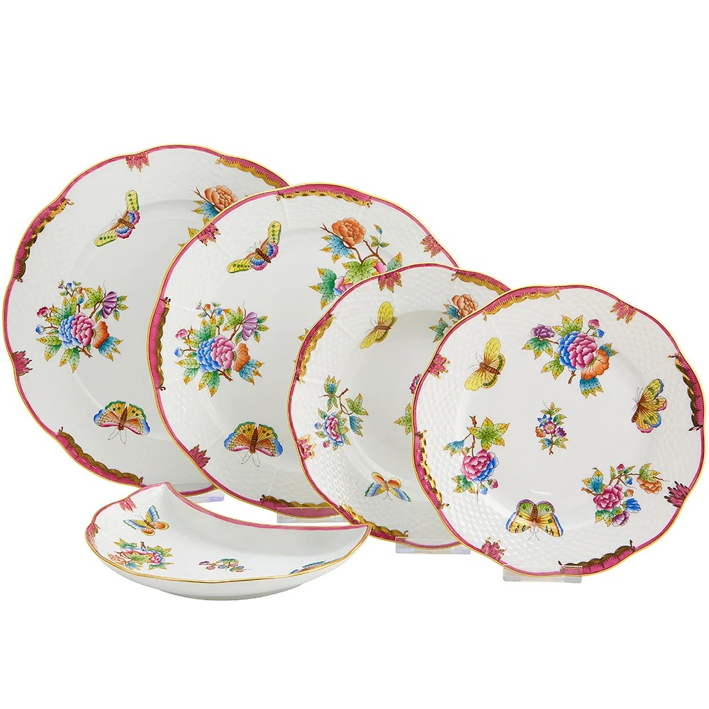 Herend Victoria 21 cm Tatlı Tabağı 00519-0-00 VBO-Y4 0 image