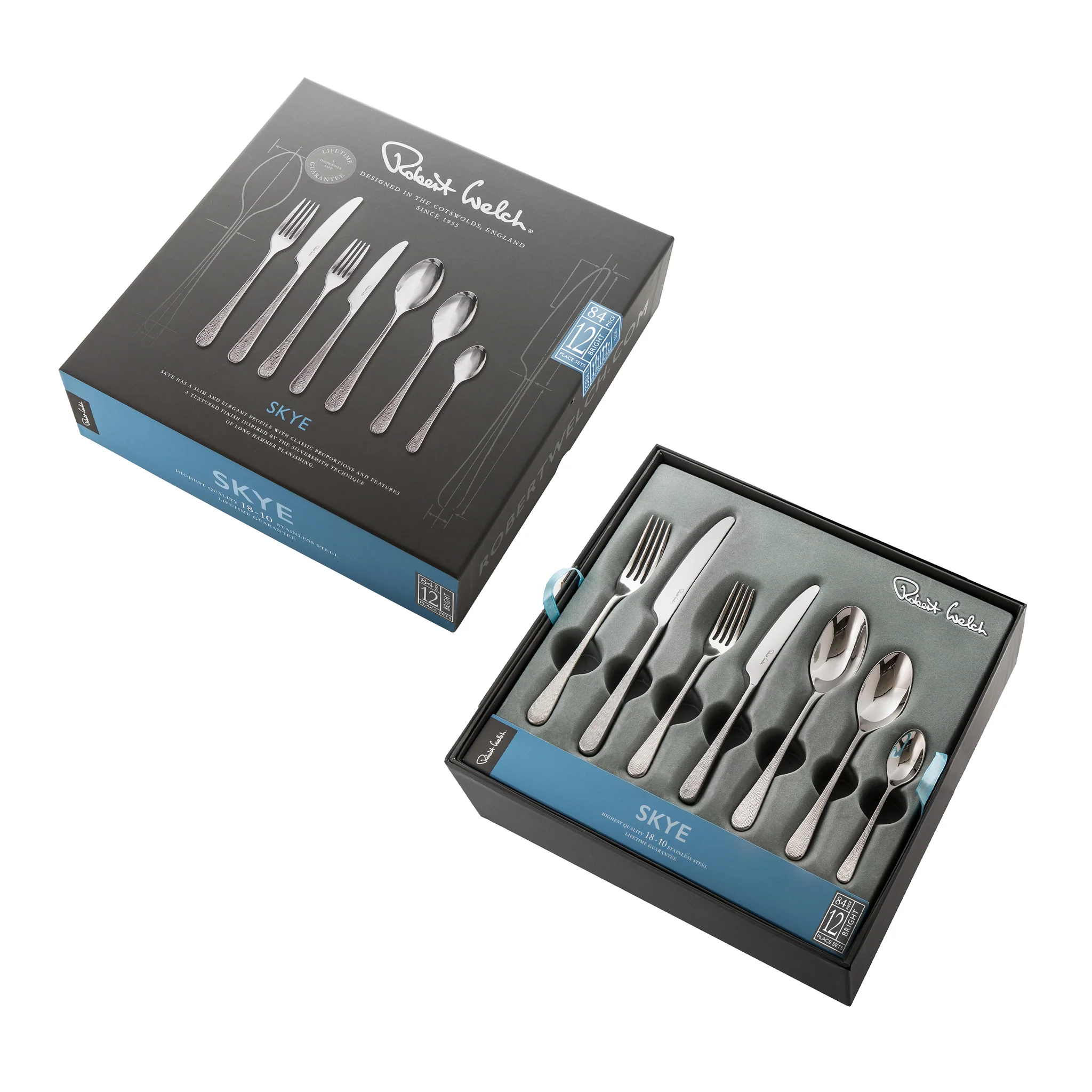 Robert Welch SKYE  Çatal Bıçak Takımı, 84 Parça 12 Kişilik SKYBR1099V/84 0 image