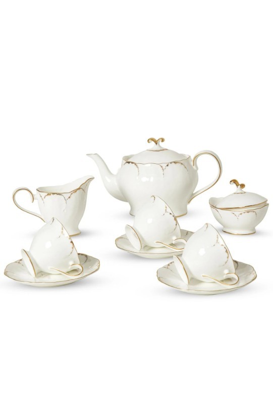 WANELLİ Tiffany Gold Çay Seti 24 Parça 0 image