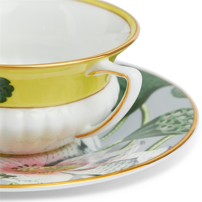 WEDGWOOD Wonderlust Waterlily Çay Fincanı ve Tabağı 0 image