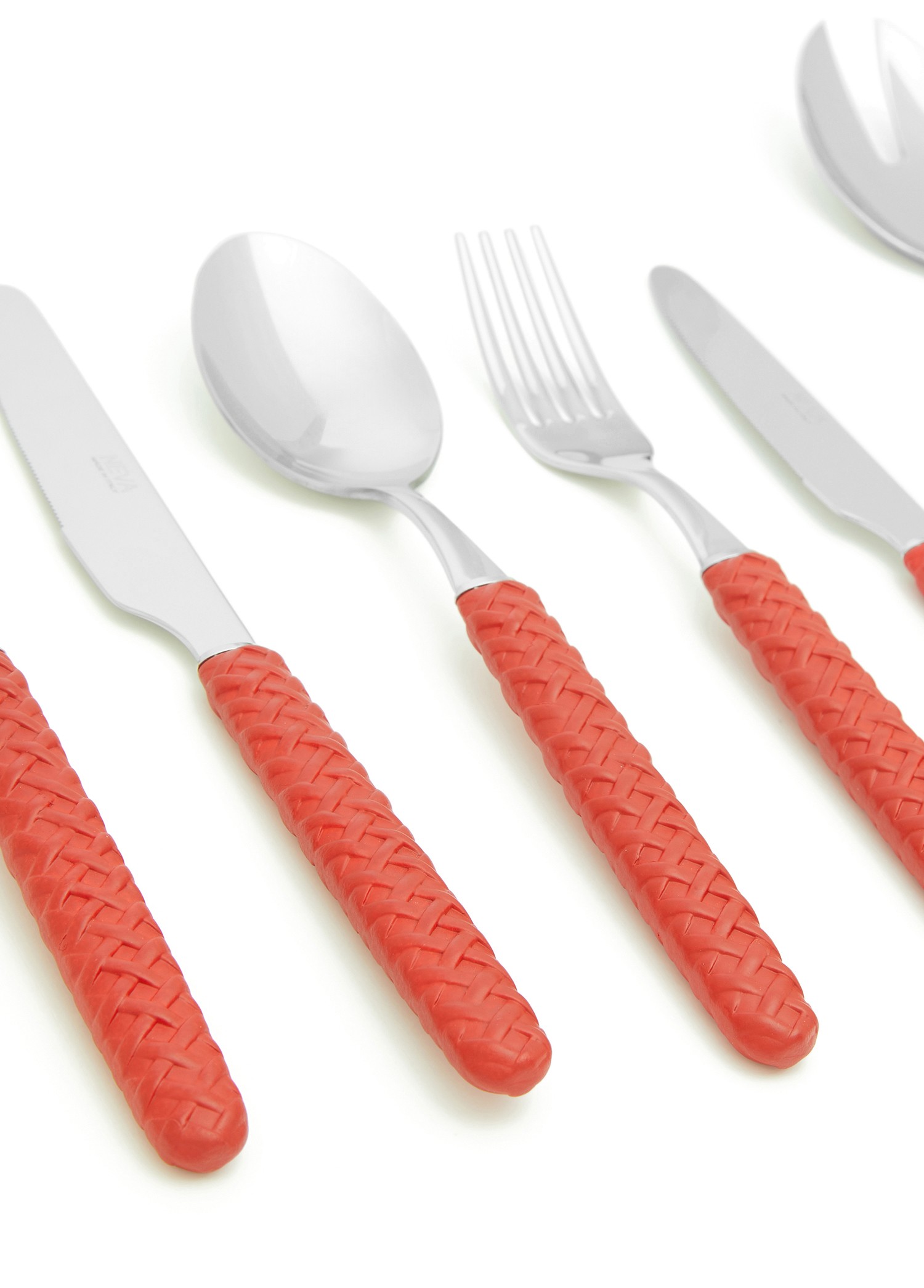 NEVA Intreccio Rosso Kırmızı 74 Prç Set 0 image