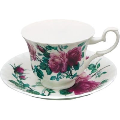 Roy Kirkham English Rose Çay Fincan ve Tabağı cover pic
