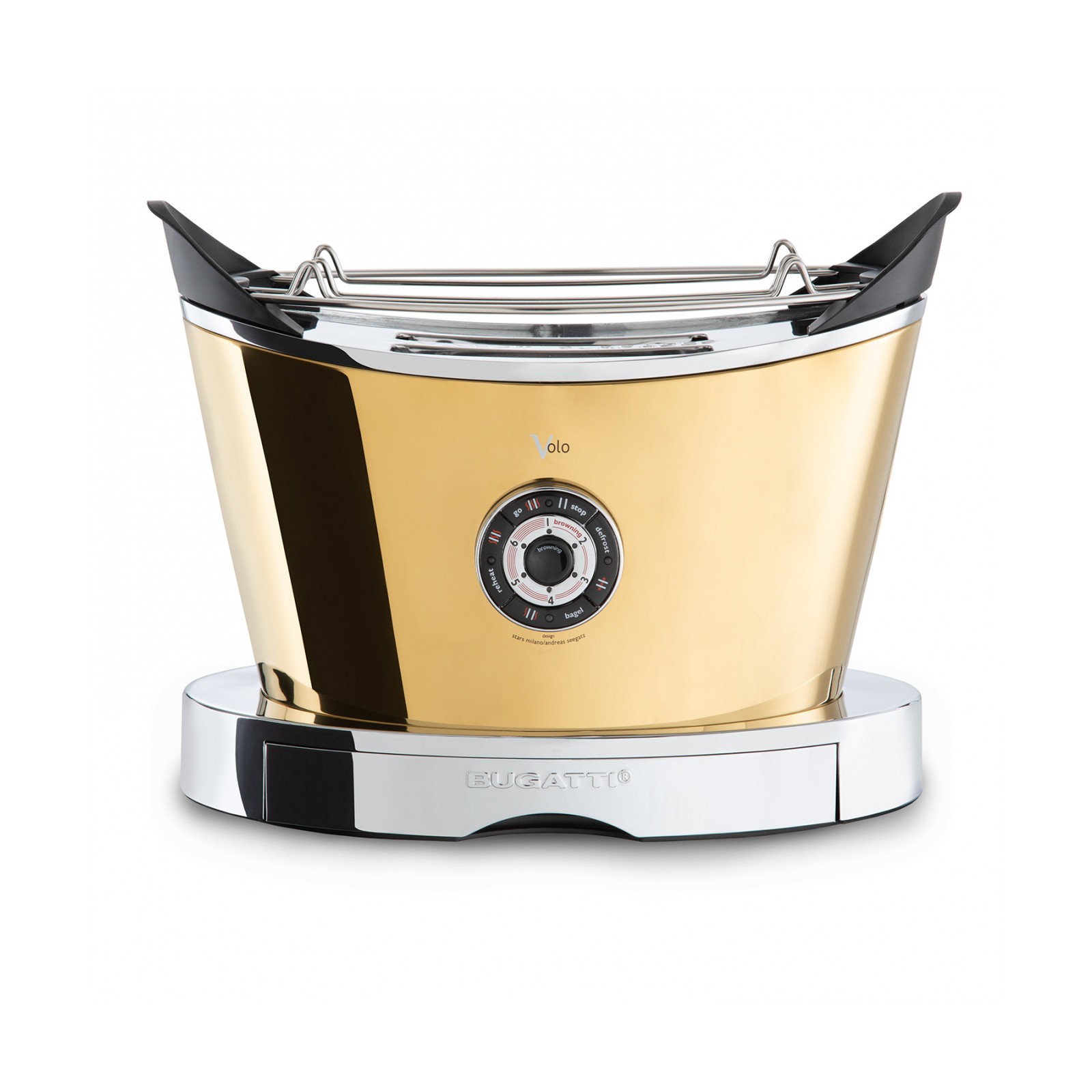 BUGATTI VOLO EKMEK KIZARTMA MAKİNESİ ALTIN PVD cover pic