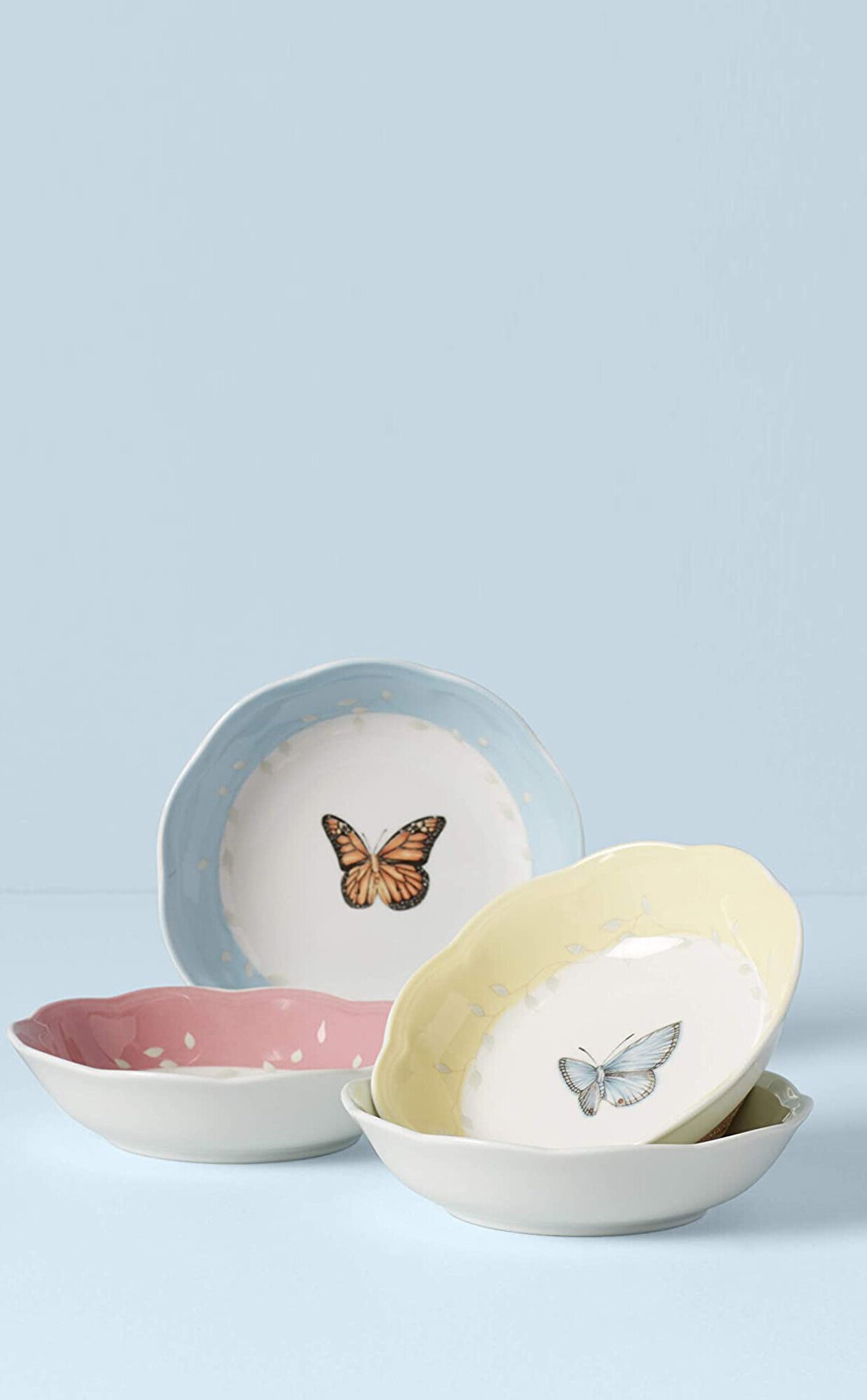 LENOX Butterfly Kase, 4Renk 12*6cm 4 lü set 0 image