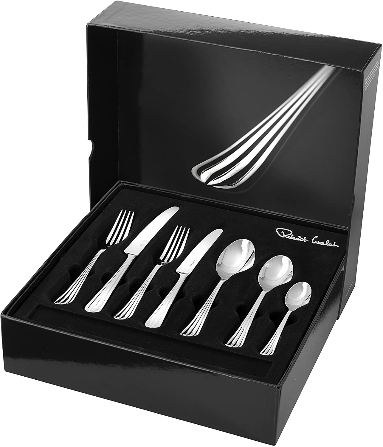 Robert Welch Palm Bright Çatal Bıçak Takımı, 84 Parça 12 Kişilik PALBR1099V/84 0 image
