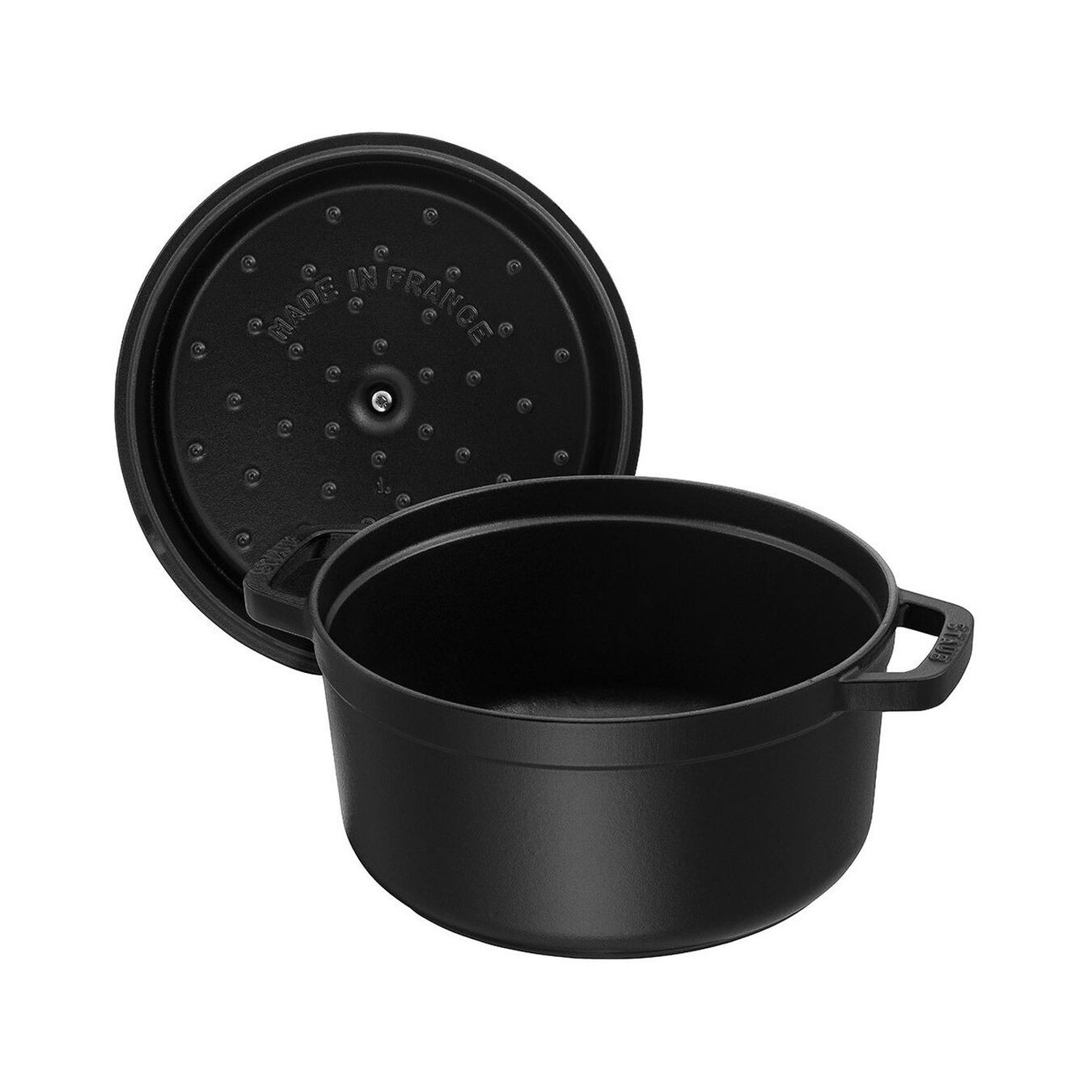 STAUB LA COCOTTE DÖKÜM TENCERE | SİYAH | 20 CM | 2,2 L | YUVARLAK 405094870 0 image