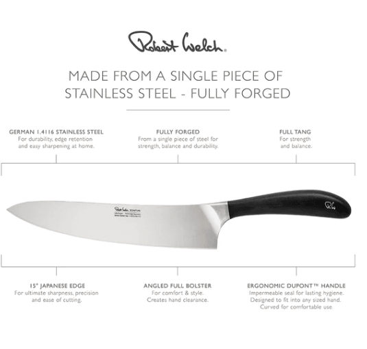 Robert Welch Signature Aşçı Bıçağı 20cm SIGSA2035V 0 image