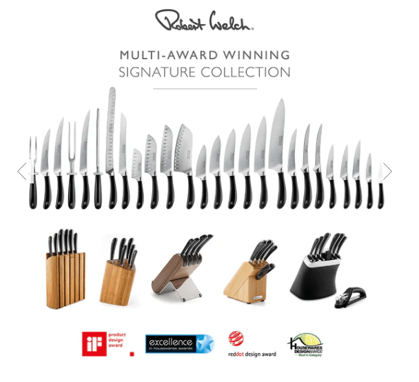 Robert Welch Signature Mutfak Bıçağı 14cm SIGSA2050V 0 image