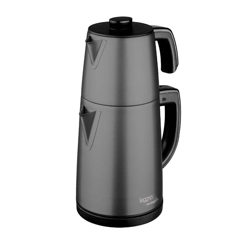 LEGGNO GRM102STMBK GOURMET PRO ÇAY MAKİNESİ SİYAH cover pic