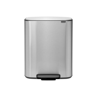 BRABANTİA BO MATT STEEL FPP PEDALLI ÇÖP KUTUSU 60LBRA 211324 cover pic