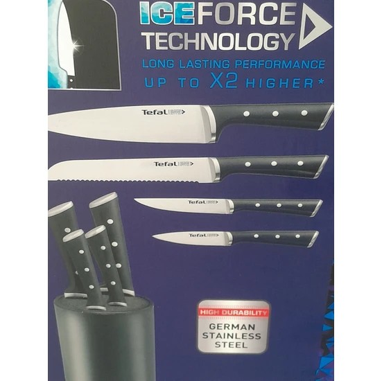 Tefal Iceforce 5 Parça Bıçak Seti cover pic