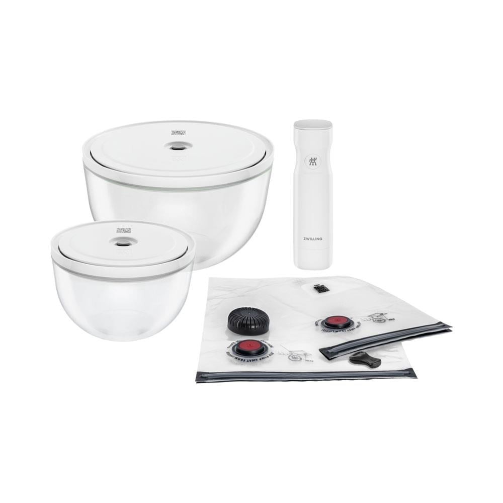 Zwilling Fresh & Save Bowls 9 Parça Cam Vakumlu Saklama Kabı Başlangıç Seti M/L Boy cover pic