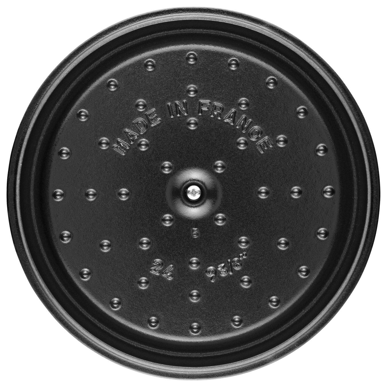 STAUB LA COCOTTE DÖKÜM TENCERE | TRÜF BEYAZI | 24 CM | 3,8 L | YUVARLAK 0 image