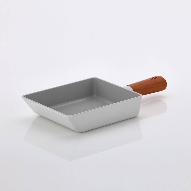 Neoflam FİKA ALÜMİNYUM DÖKÜM OMLET TAVA GRİ 15CM D-NEOG115 0 image