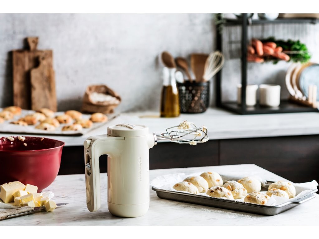 KİTCHENAİD Kablosuz El Mikseri - 5KHMB732EAC Almond Cream 0 image
