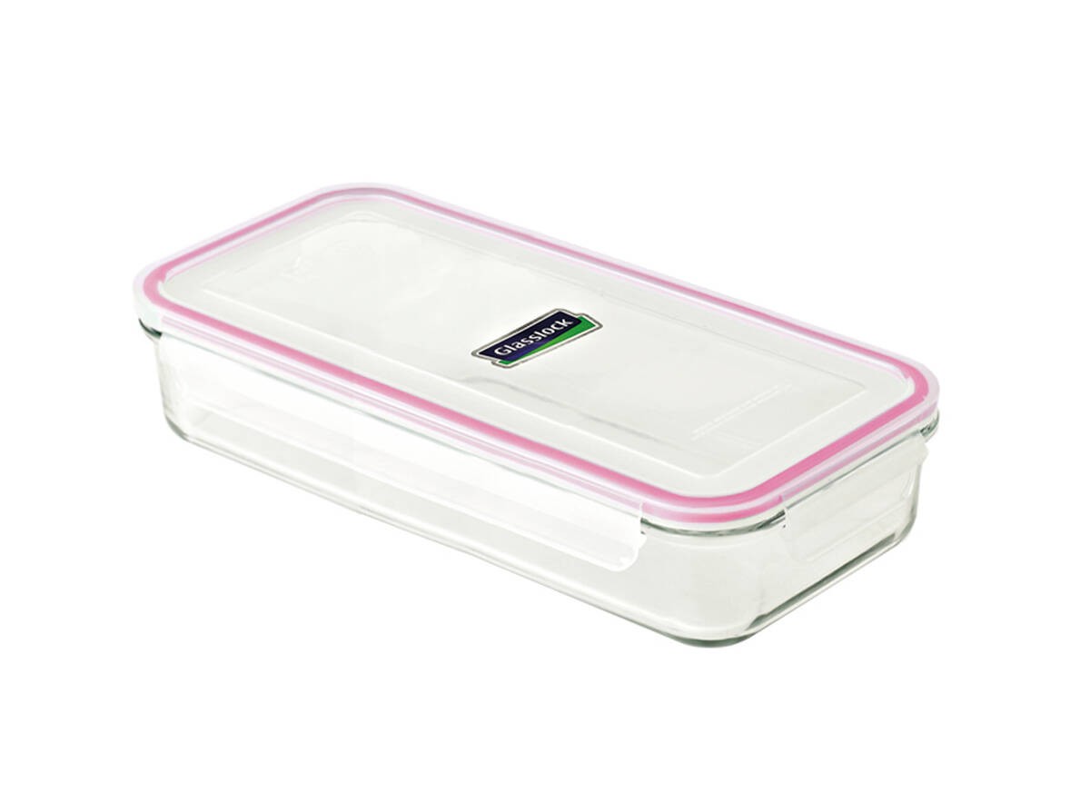 GLASSLOCK DİKDÖRTGEN CAM SAKLAMA KABI 1700 ML D-MCRP170 cover pic