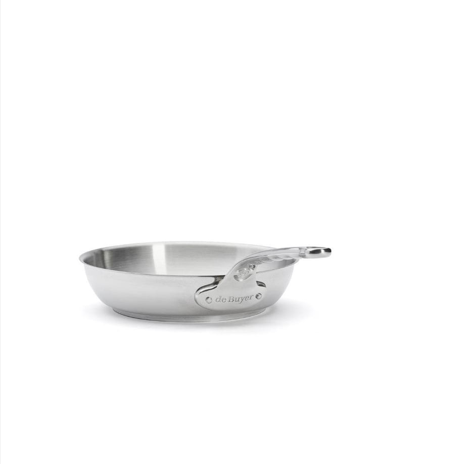 De Buyer Milady Paslanmaz Çelik Kızartma Tavası 24 cm(3412.24) 0 image