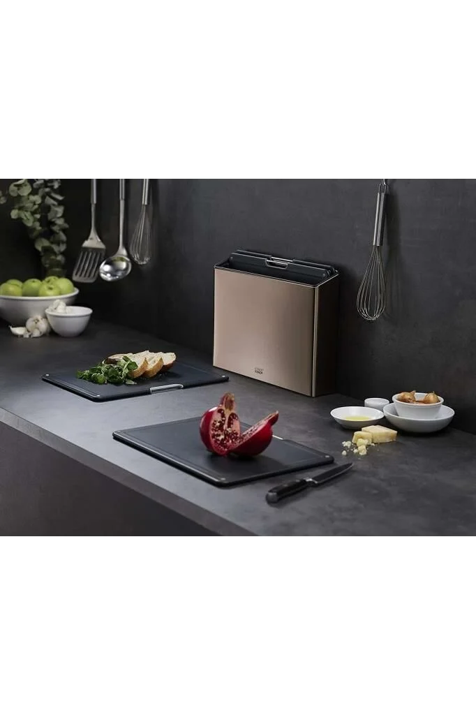 Joseph Joseph Folio Standlı Kesme Tahtası 4 lü Çelik(60172) 0 image