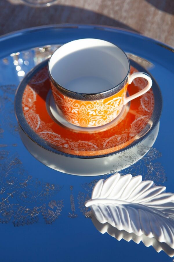Haviland Romane Orange 2li set Ekmek Tabak 0 image
