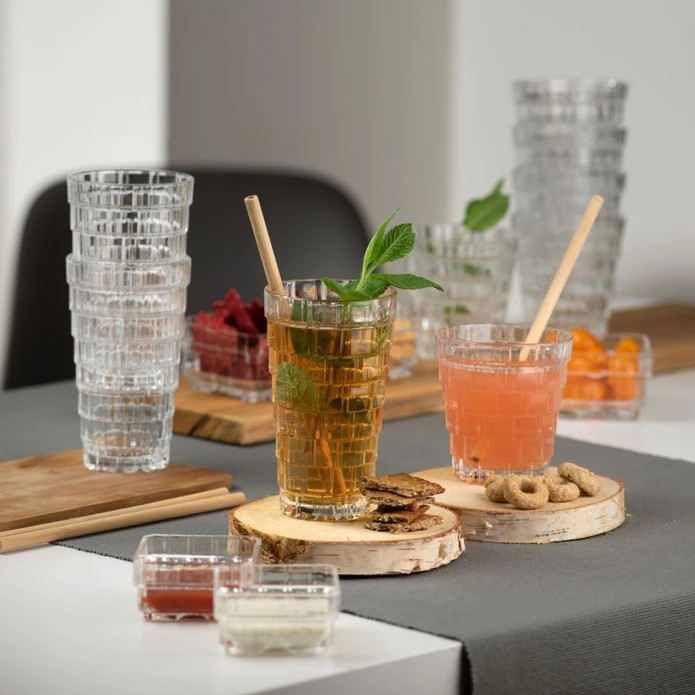 RCR Stack 6'lı Meşrubat Bardağı 390 ml 0 image
