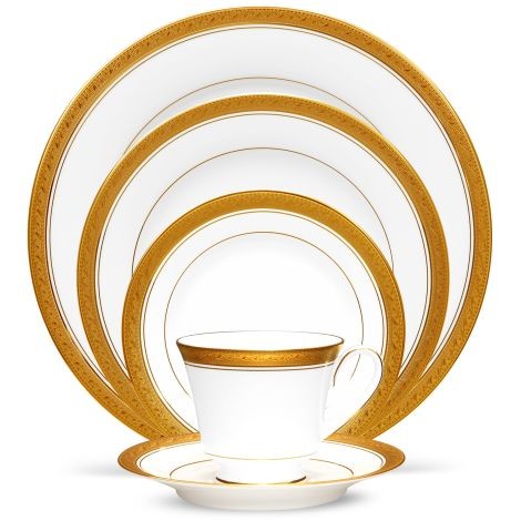 Noritake Crestwood Gold 83 Parça Yemek Takımı cover pic