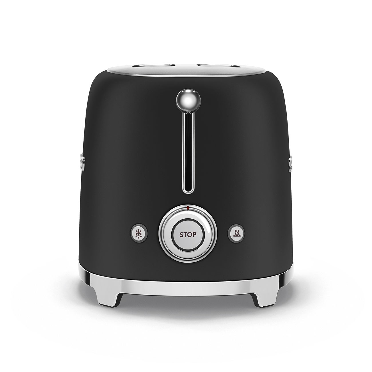 Smeg 50's Style TSF01BLMEU Mat Siyah 2 li Ekmek Kızartma 0 image