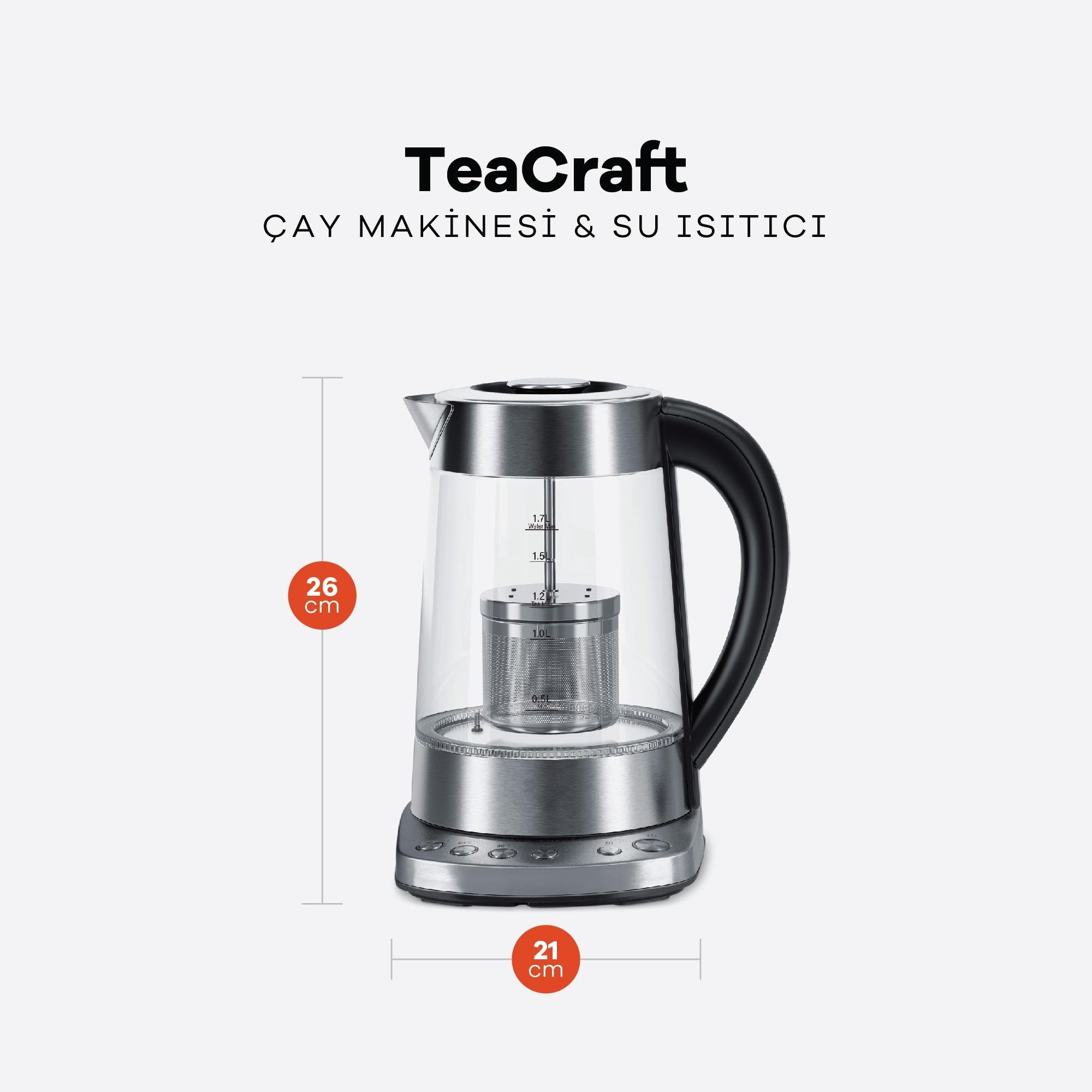 Dexart TeaCraft Çay Makinesi & Su Isıtıcı 0 image