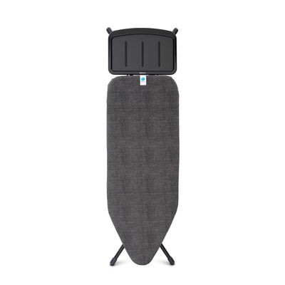 BRABANTİA 124X45CM (C) BUHAR KAZANI STANDLI DENIM BLACK DESENLİ ÜTÜ MASASI - SSUH134746 cover pic