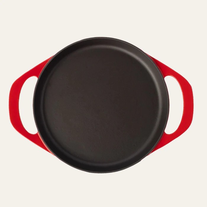 POT ART Magma Döküm Sahan Tava 22 cm Parlak Kırmızı 0 image