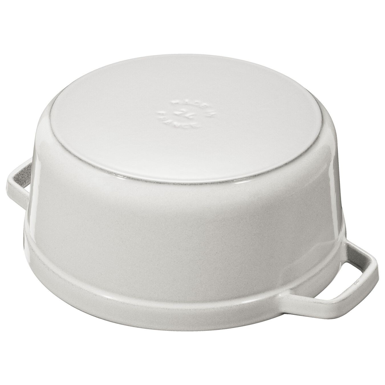 STAUB LA COCOTTE DÖKÜM TENCERE | TRÜF BEYAZI | 24 CM | 3,8 L | YUVARLAK 0 image