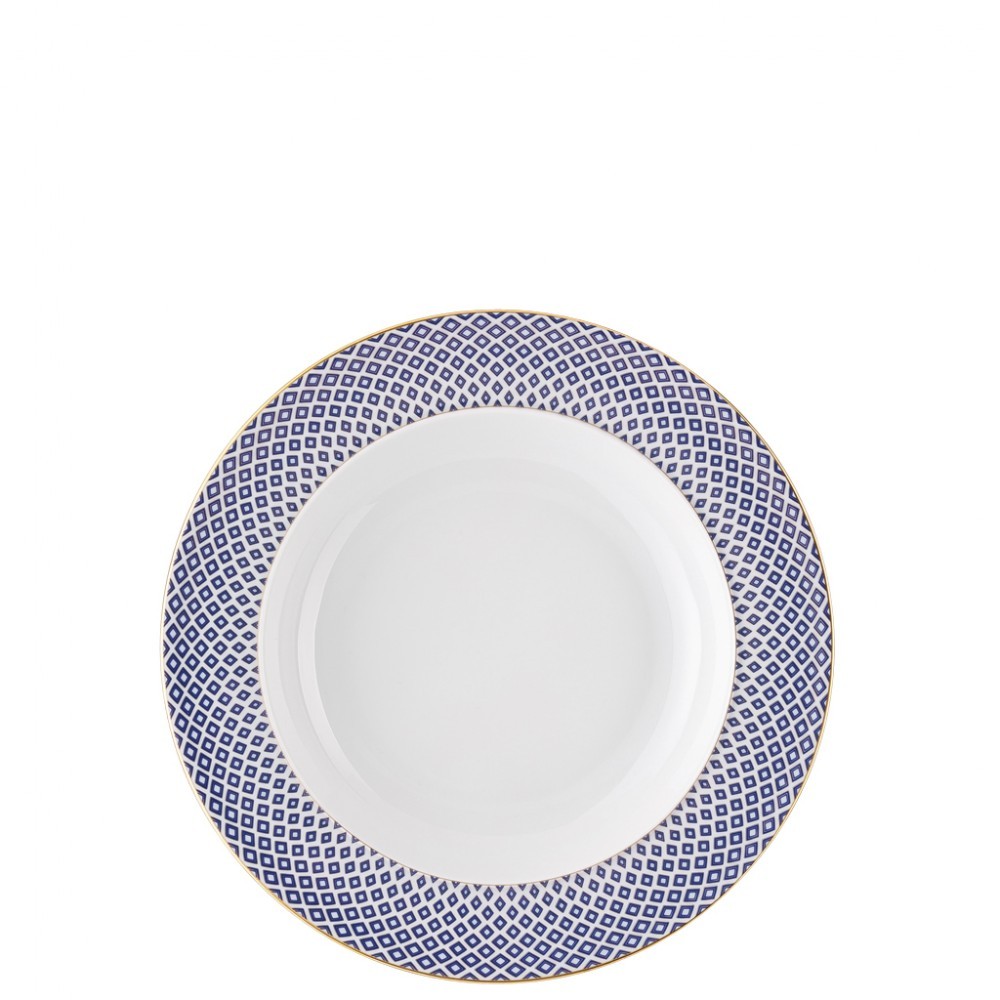 ROSENTHAL FRANCİS CARREAU BLEU 22 CM ÇUKUR TABAK cover pic