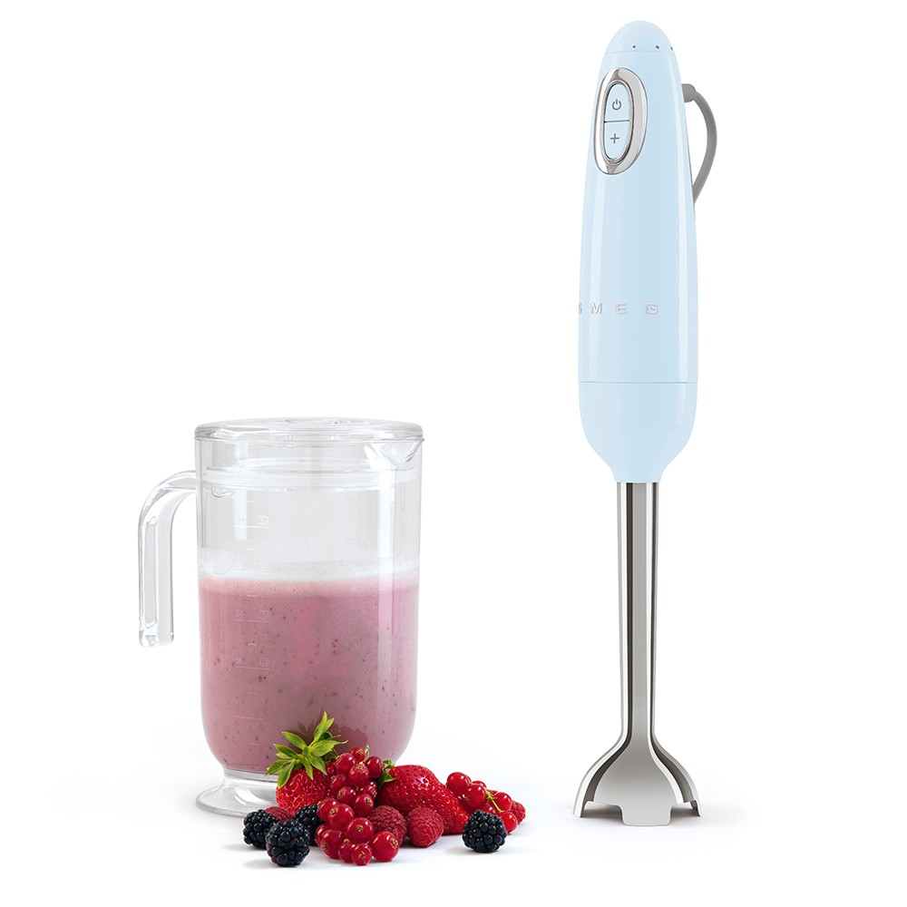 Smeg Pastel Mavi El Blenderi Set – HBF02PBEU 0 image