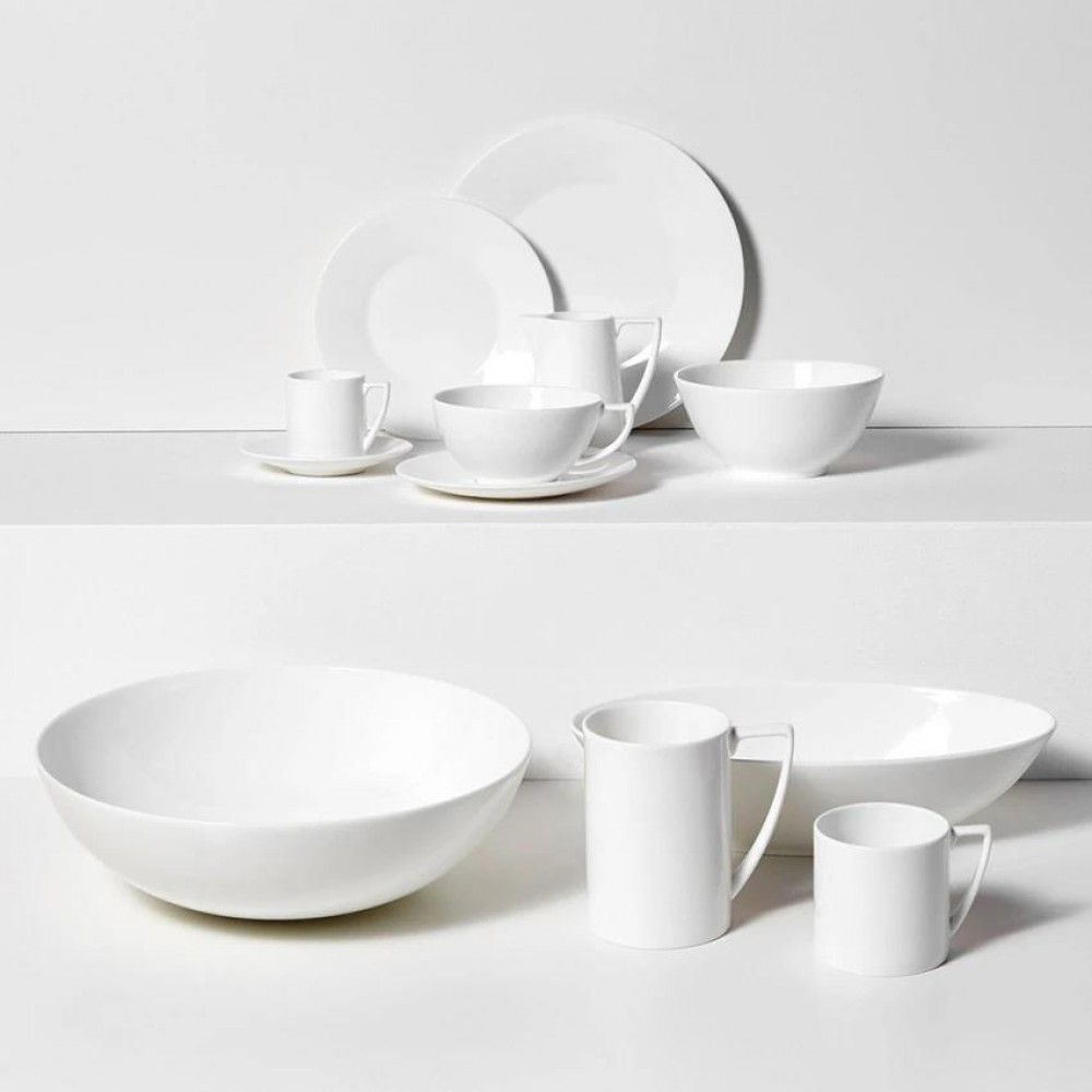 WEDGWOOD Jasper Conran Strata White 51 Prç 12 Kişilik Yemek Seti 0 image