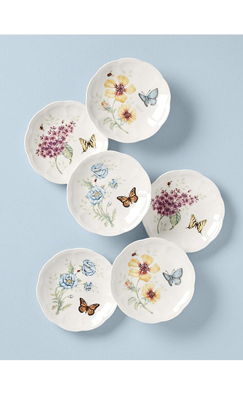 LENOX Butterfly Ekmek Tabağı, 6'lı Set,15cm 0 image