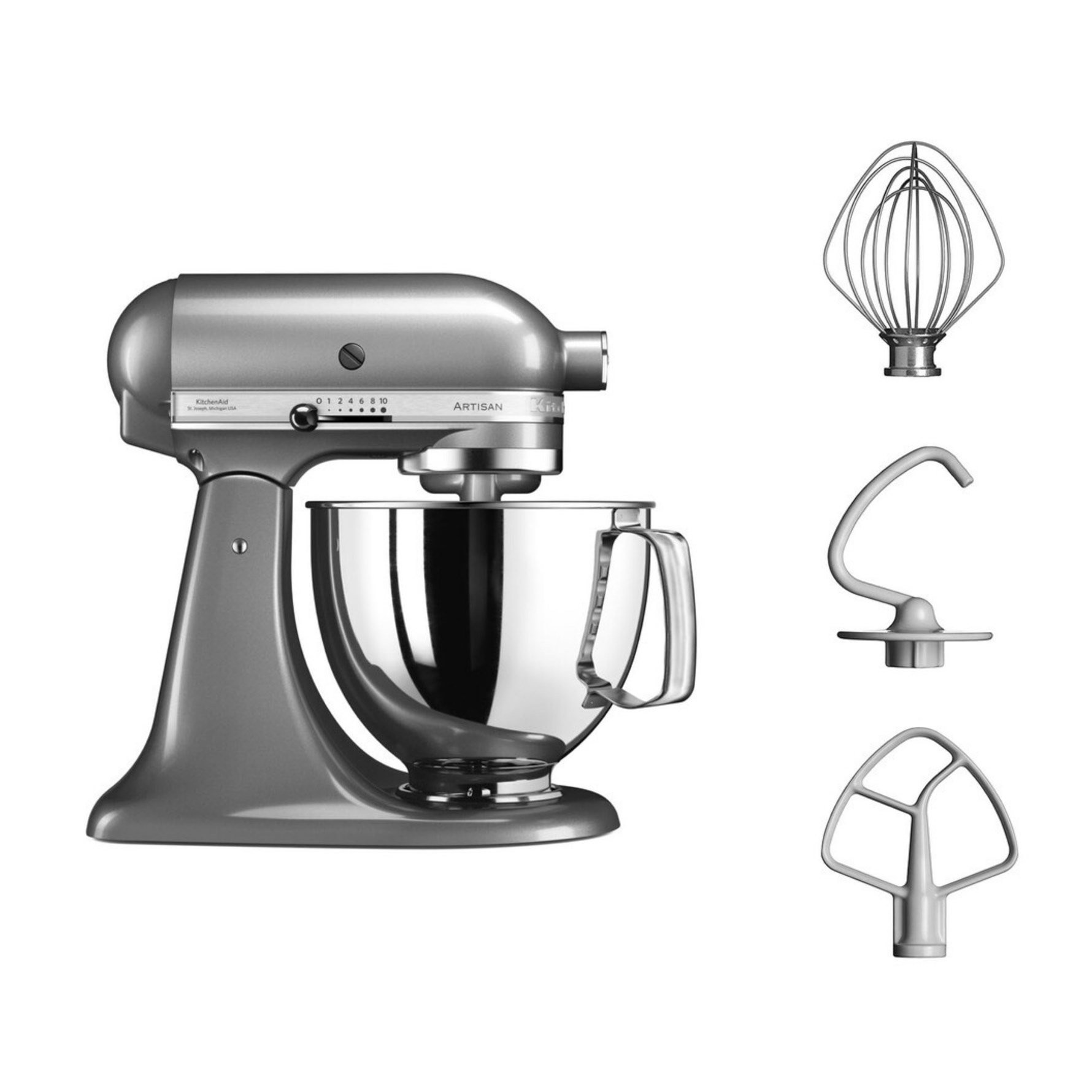 KitchenAid Artisan 4,8 L Stand Mikser - 5KSM125(5KSM125ECU) 0 image
