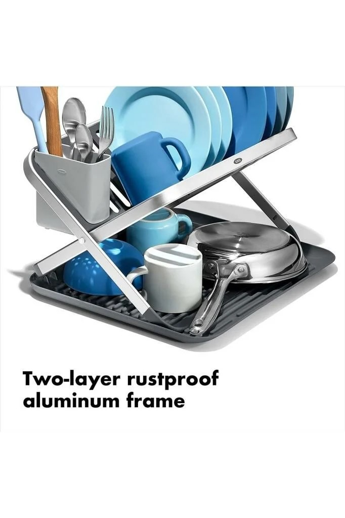 Oxo Katlanabılır Bulaşıklık 37cmx 42cm 13322800 0 image