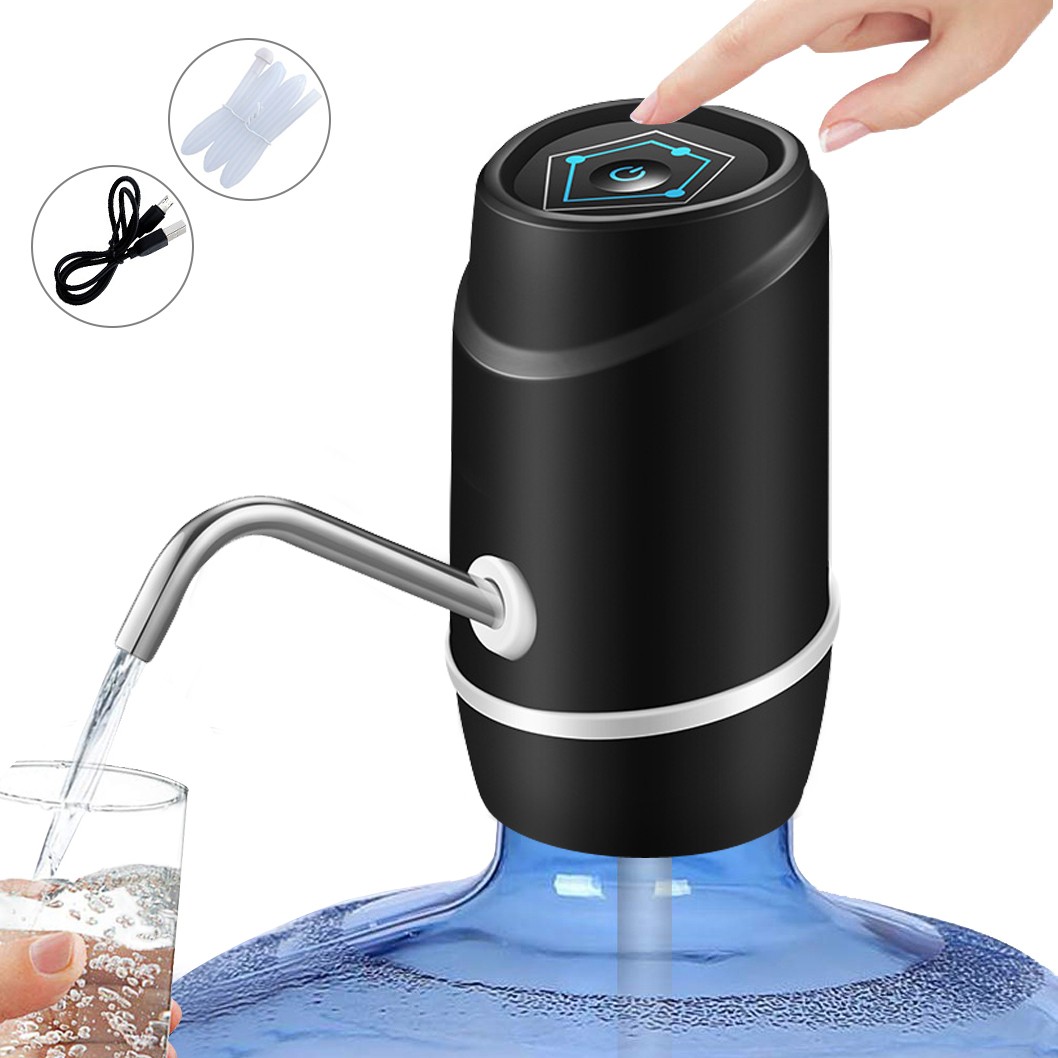 PUDHOMS 5 Gallon Water Dispenser - USB Charging Water Pump for 5 Gallon