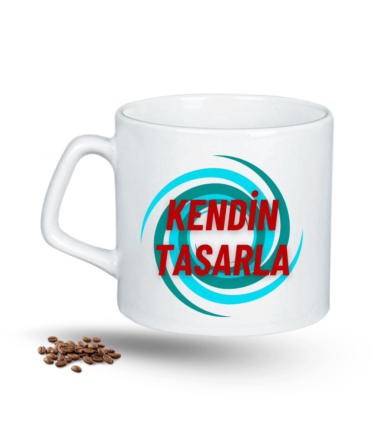 Kişiye Özel Baskılı Porselen Afilli Kupa Bardak Kendin Tasarla