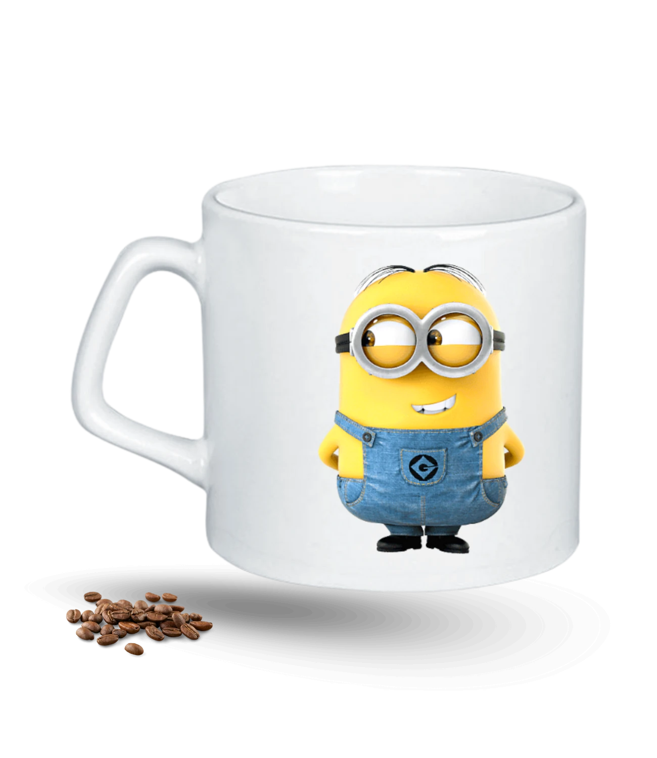 Minyonlar Temalı Jerry Baskılı Porselen Afilli Kupa Bardak