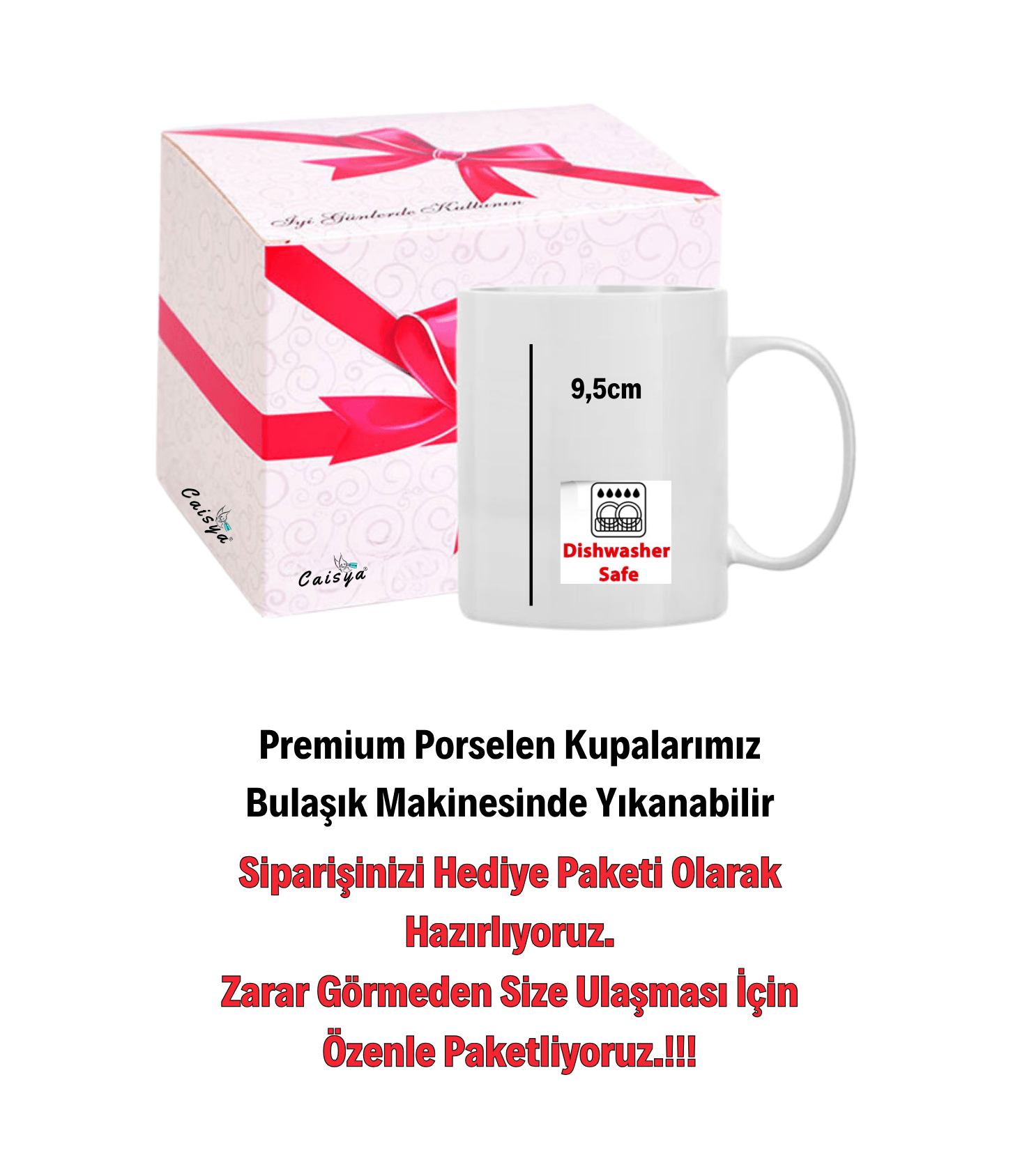 Edebiyat Öğretmeni Kadın Öğretmenler Günü Hediyesi İsimli Baskılı Porselen Kupa Bardak
