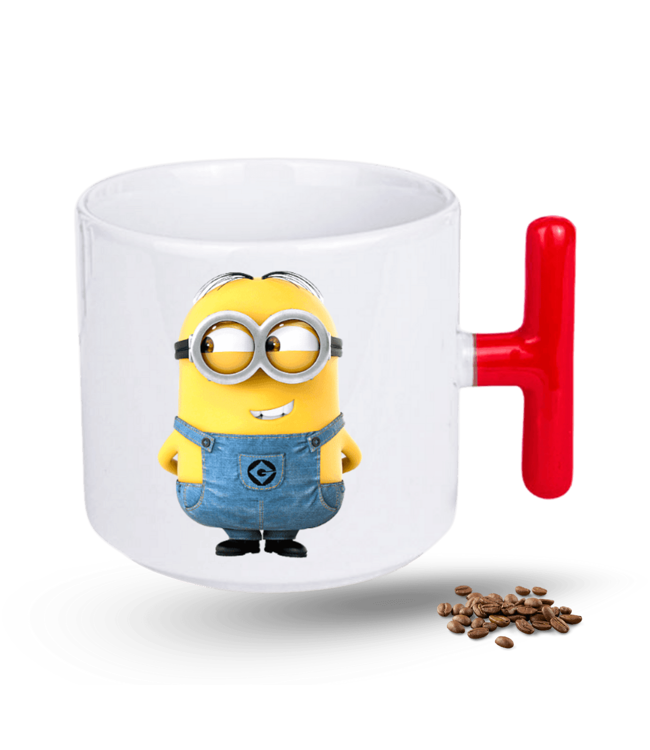 Minyonlar Temalı Jerry Baskılı T Saplı Porselen Kupa Bardak