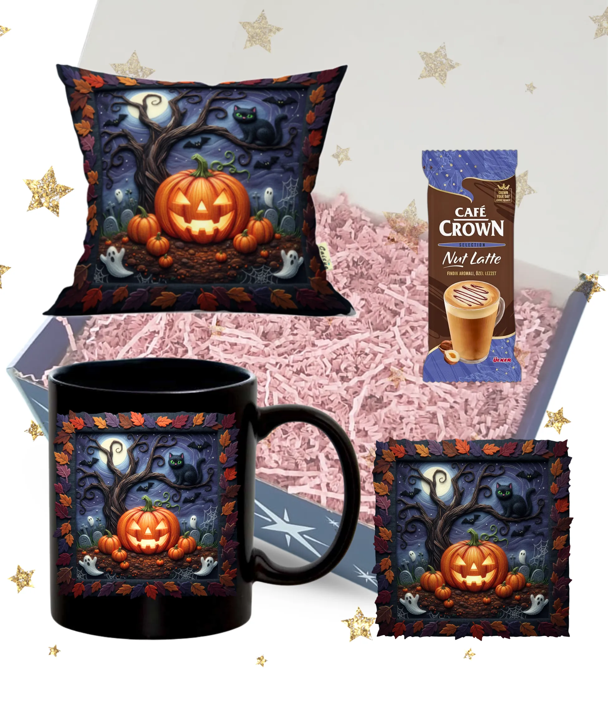 Cadılar Bayramı Helloween Temalı Hediye Seti Gift Box