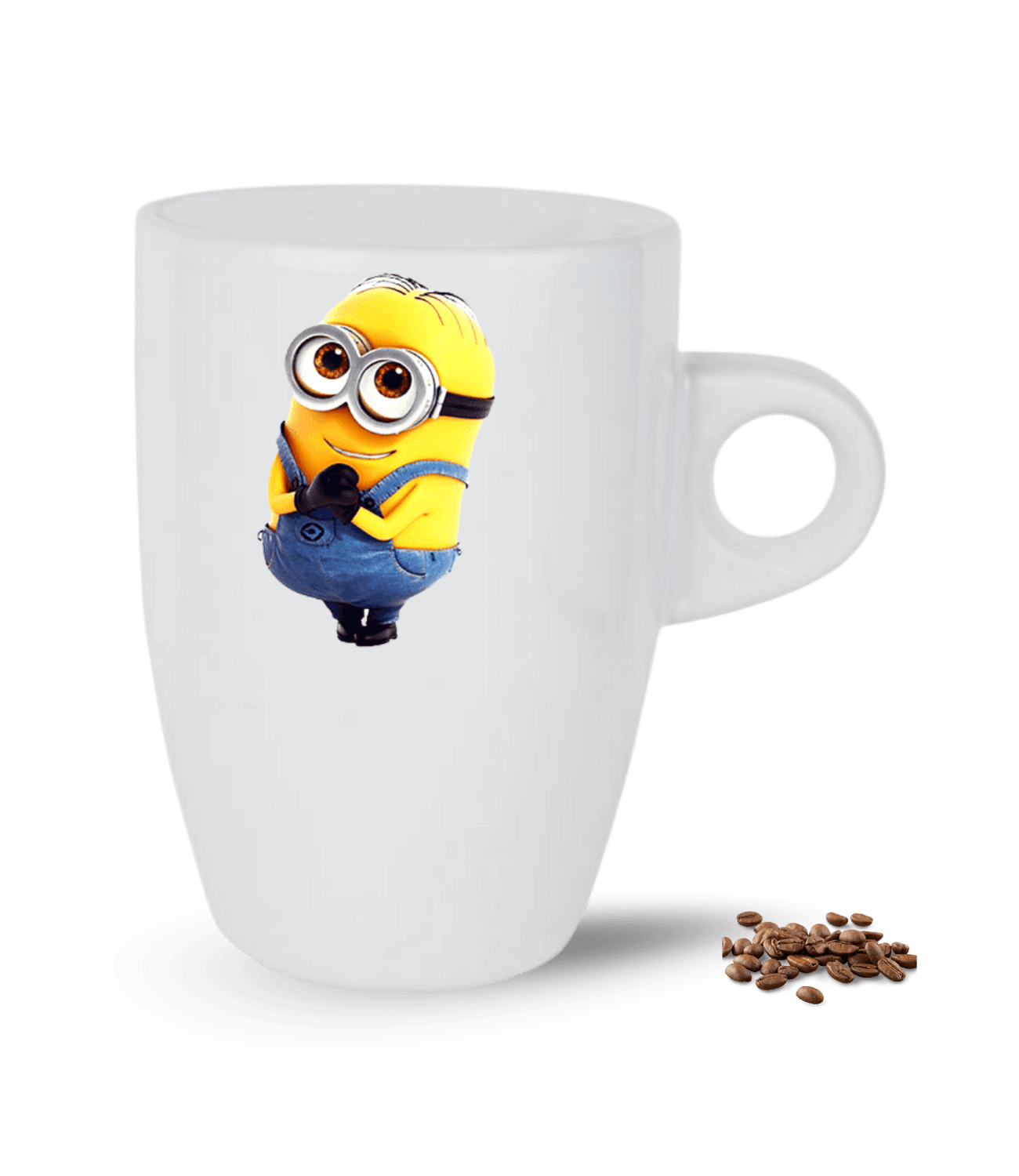Minyonlar Temalı Dave Baskılı Porselen Latte Kupa Bardak