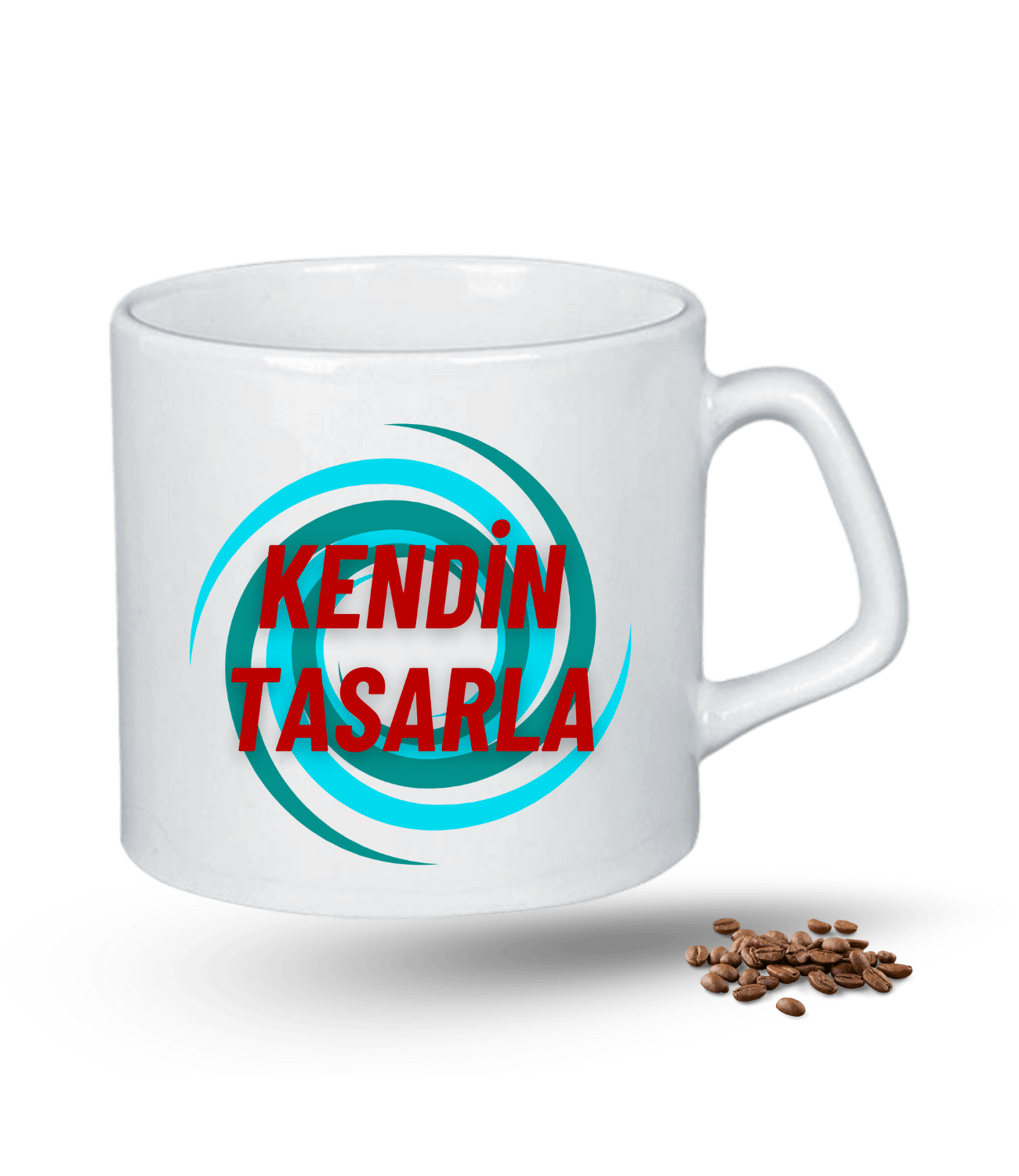 Kişiye Özel Baskılı Porselen Afilli Kupa Bardak Kendin Tasarla
