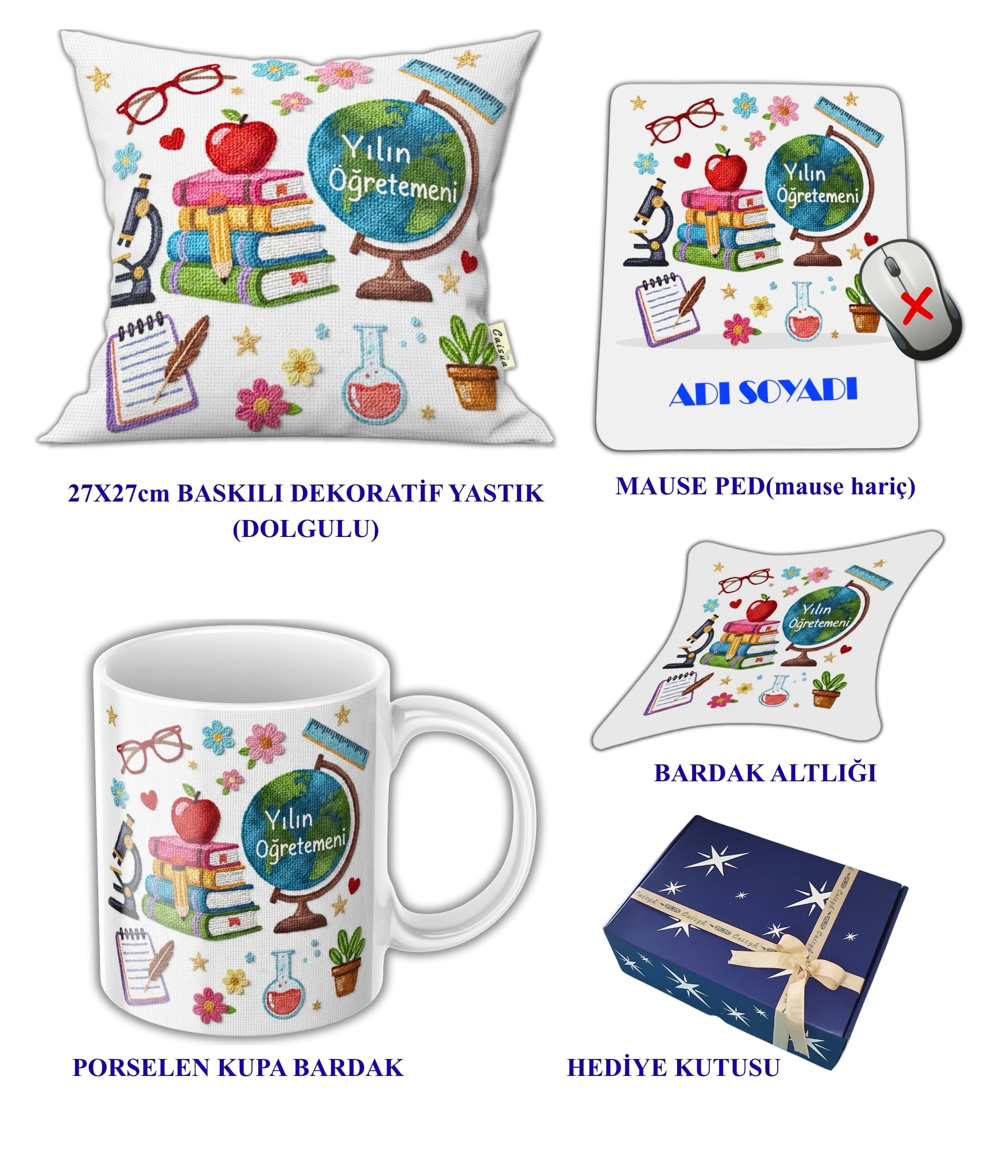 Öğretmenler Günü Hediye Seti Gift Box-3