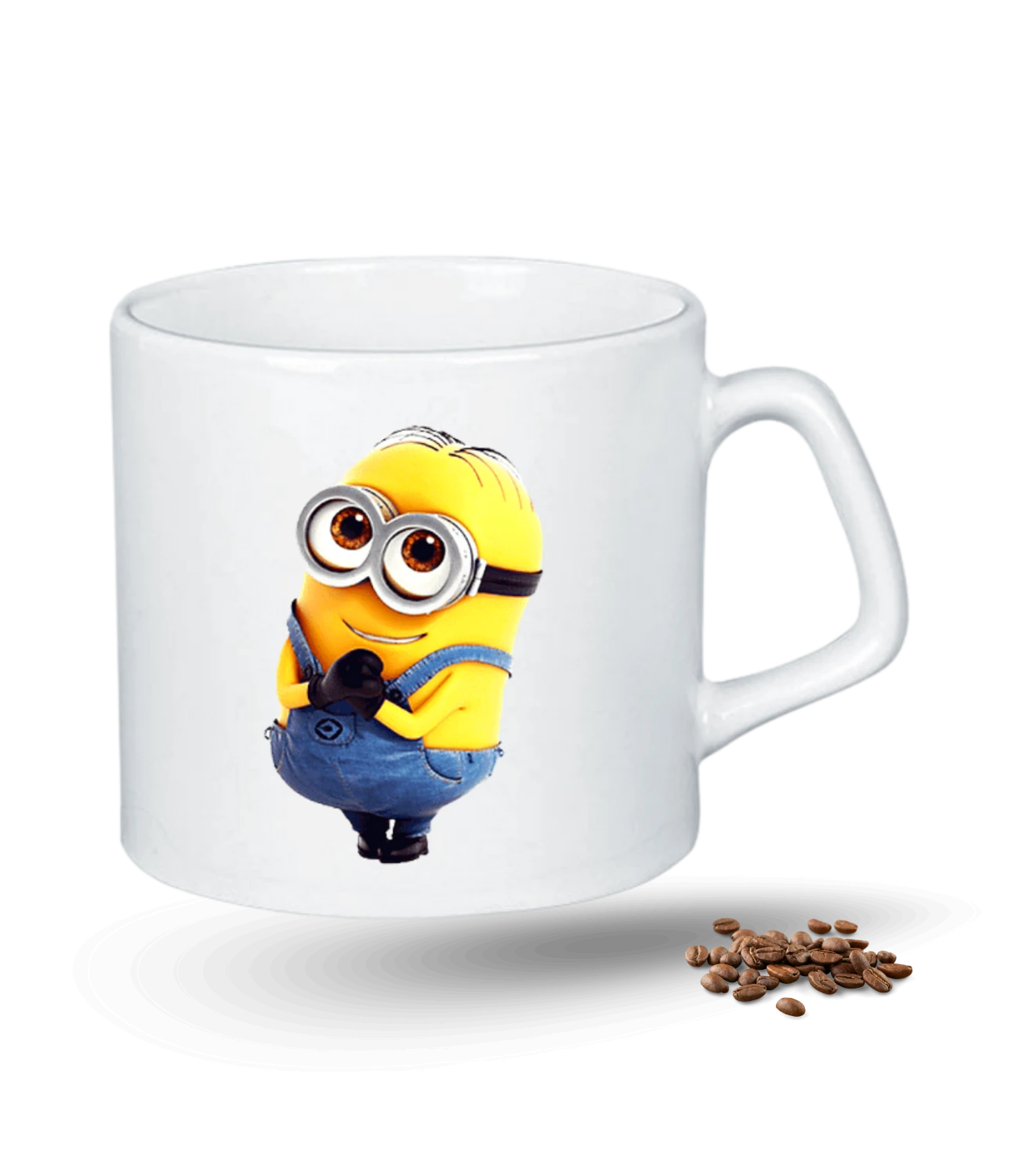 Minyonlar Temalı Dave Baskılı Porselen Afilli Kupa Bardak